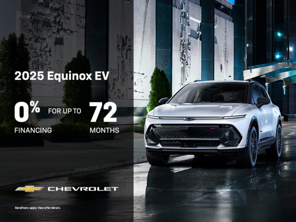 Get the 2025 Chevrolet Equinox EV