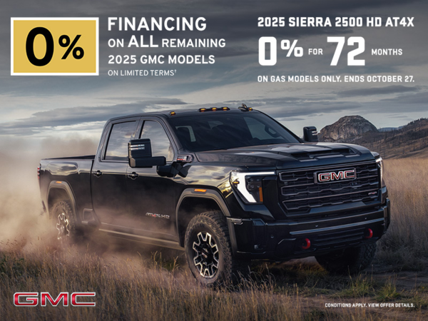The 2025 GMC Sierra 2500 HD ATX