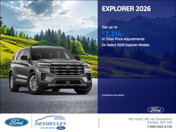 2026 Ford Explorer
