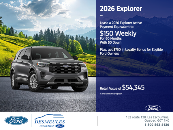 2026 Ford Explorer