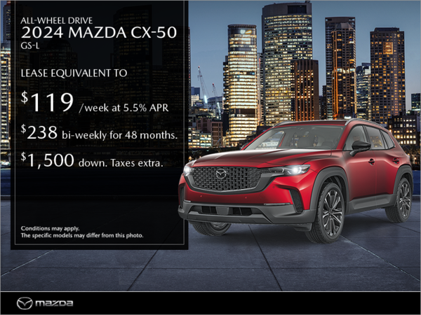 Wolfe Mazda - Get the 2024 Mazda CX-50 Today!
