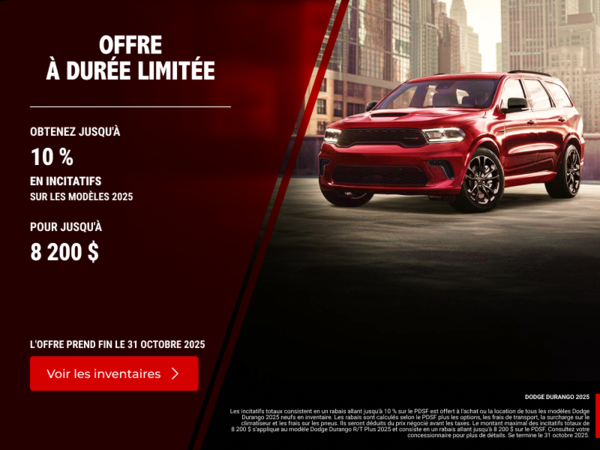 L'événement mensuel Dodge