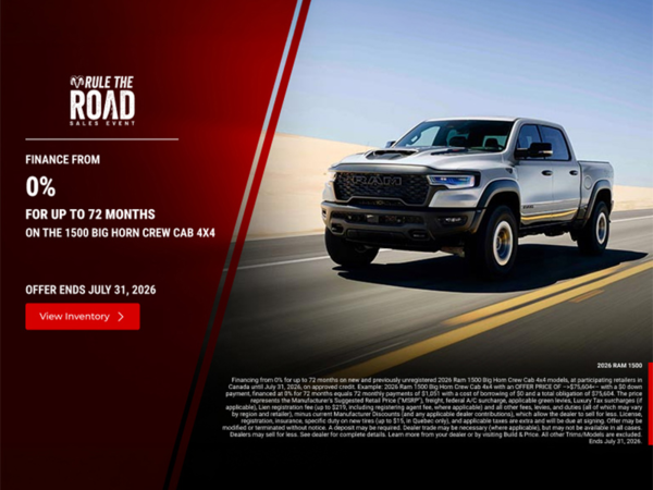 Get the 2026 RAM 1500