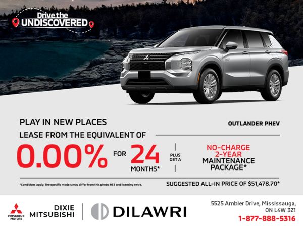 Get the 2025 Mitsubishi Outlander PHEV