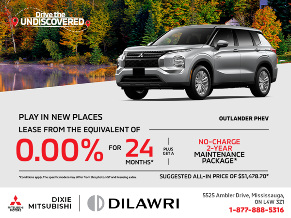 Get the 2025 Mitsubishi Outlander PHEV