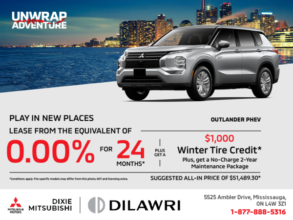 Get the 2025 Mitsubishi Outlander PHEV