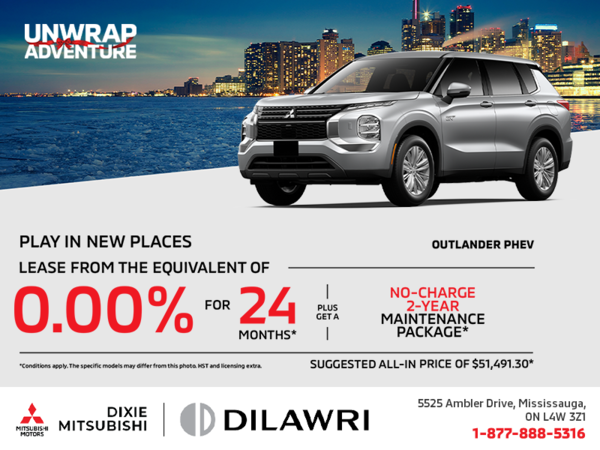 Get the 2025 Mitsubishi Outlander PHEV