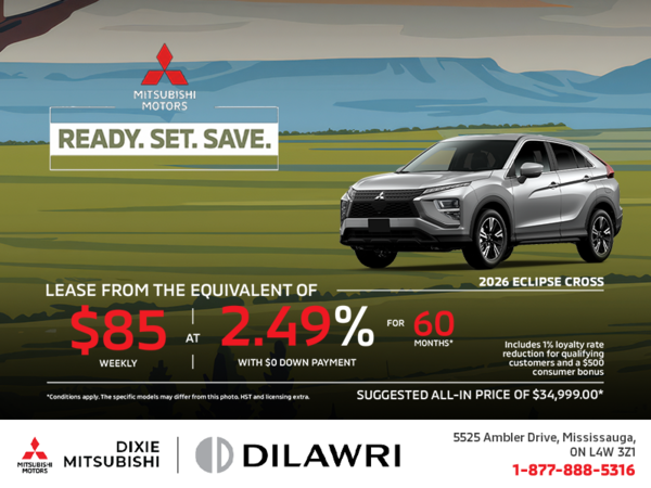 2026 Mitsubishi Eclipse Cross
