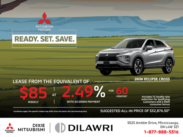 2026 Mitsubishi Eclipse Cross