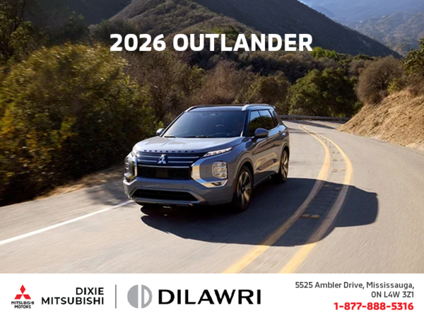 2026 Mitsubishi Outlander