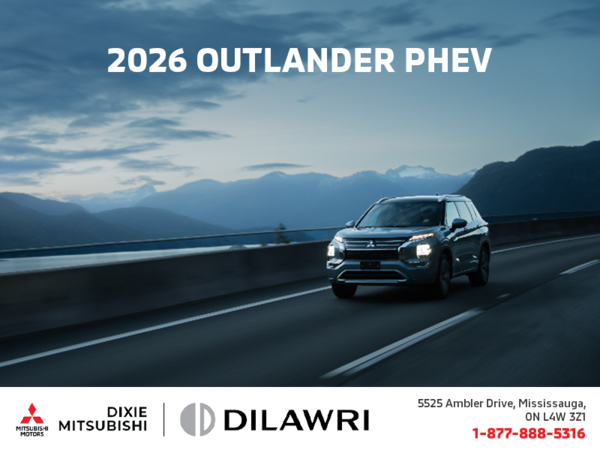 2026 Mitsubishi Outlander PHEV
