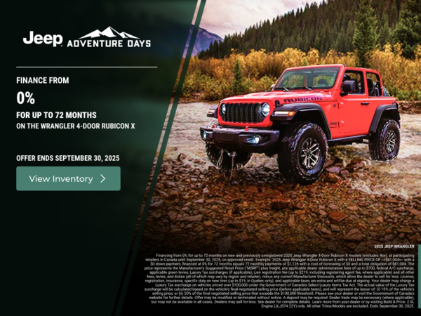Get the 2025 Jeep Wrangler!