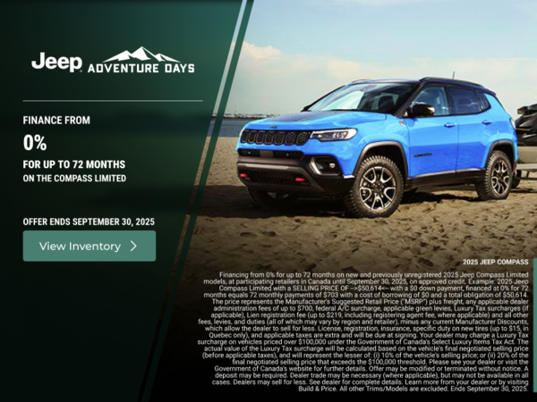 Jeep Monthly Event