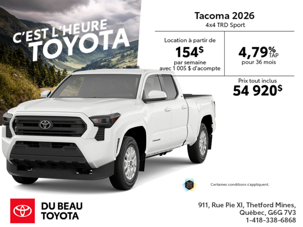 Toyota Tacoma 2026