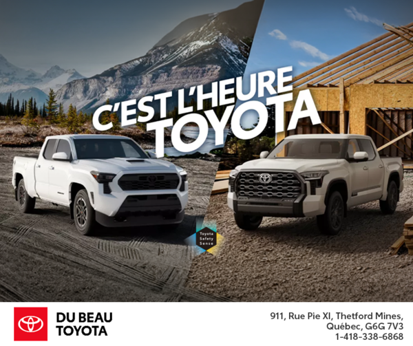 C'est l'heure Toyota