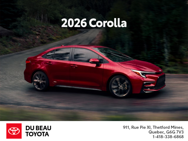 2026 Toyota Corolla