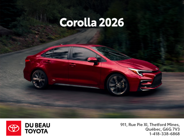Toyota Corolla 2026