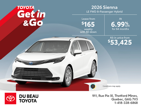 2026 Toyota Sienna Hybrid