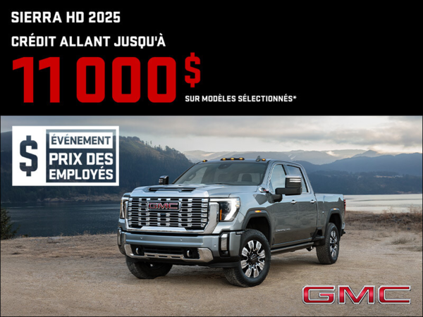 Le GMC Sierra 2500 2025