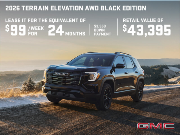 The 2026 GMC Terrain