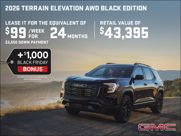 The 2026 GMC Terrain