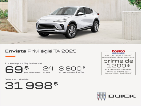 Procurez-vous la Buick Envista 2025