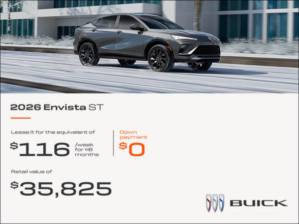 Get the 2026 Buick Envista