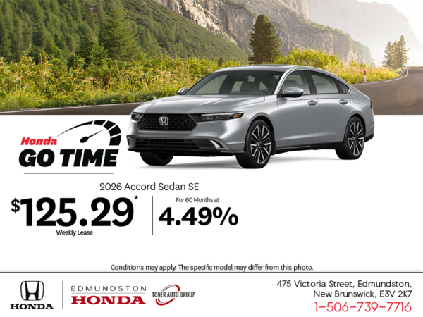 Get the 2026 Honda Accord!