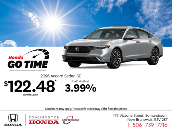 Get the 2026 Honda Accord!