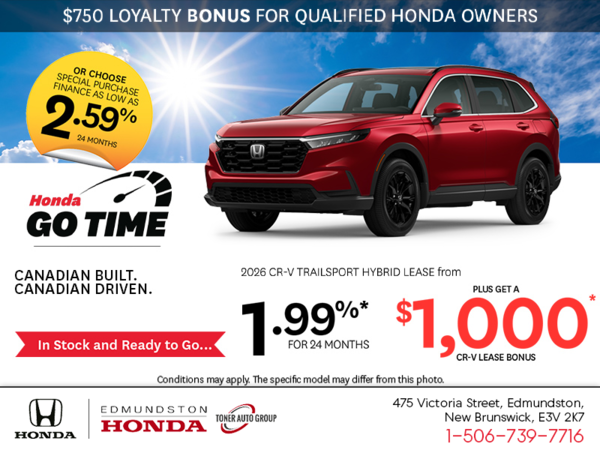 Get the 2026 Honda CR-V Hybrid!