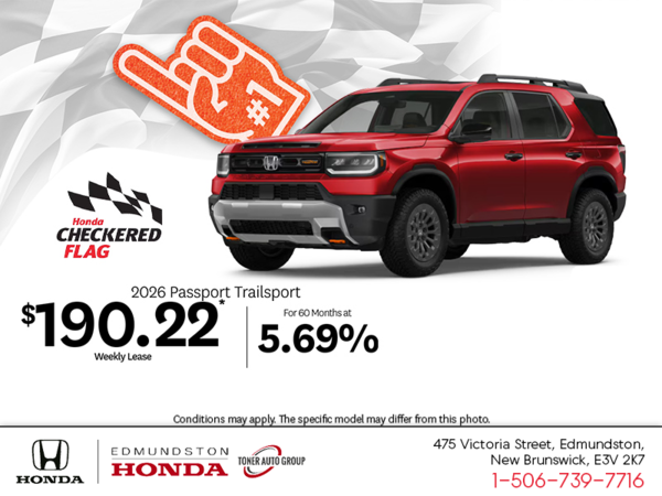Get the 2026 Honda Passport!