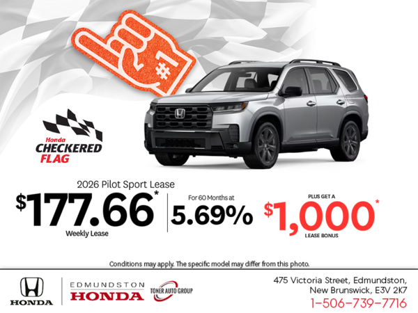 Get the 2026 Honda Pilot!