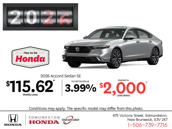 2026 Honda Accord