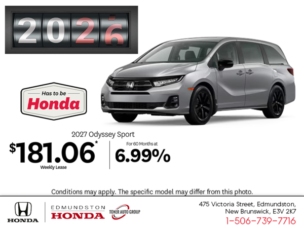 2027 Honda Odyssey
