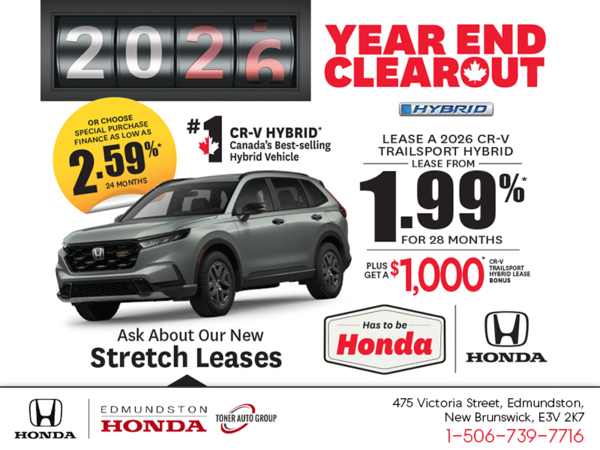 Get the 2026 Honda CR-V Hybrid!