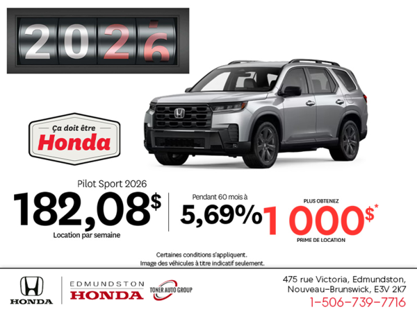 Honda Pilot 2026