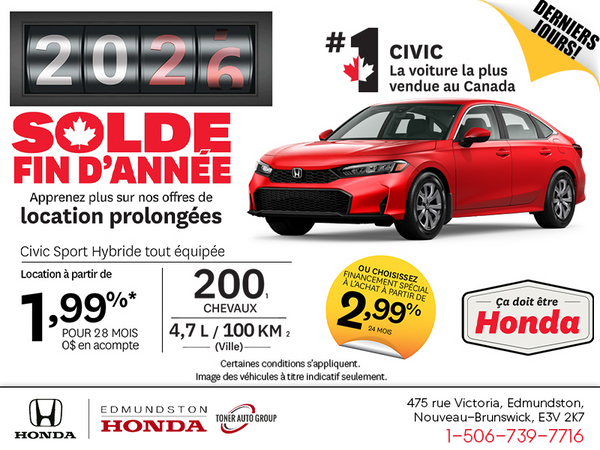 Honda Civic Sedan Hybrid 2026