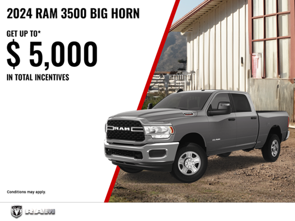 Get the 2024 RAM 3500