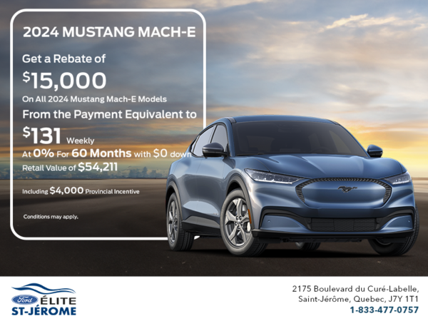 2024 Ford Mustang Mach-E