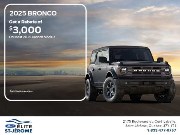 2025 Ford Bronco