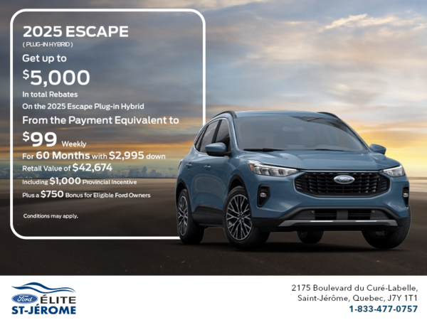 2025 Ford Escape