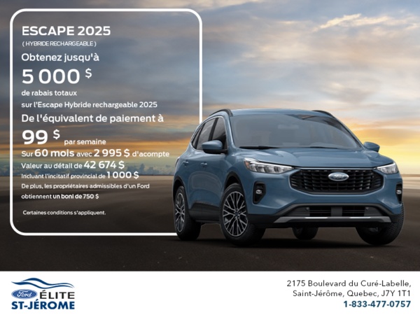 Ford Escape 2025