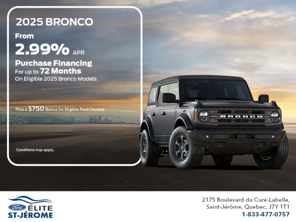 2025 Ford Bronco