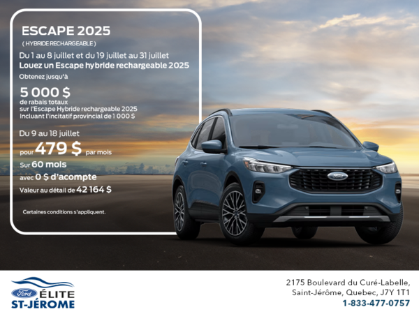 Ford Escape 2025