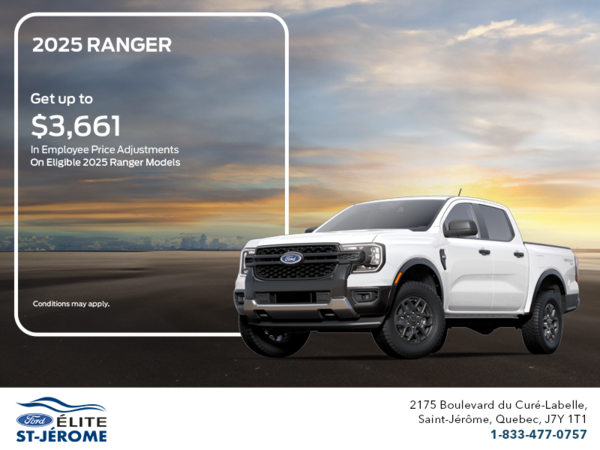 2025 Ford Ranger