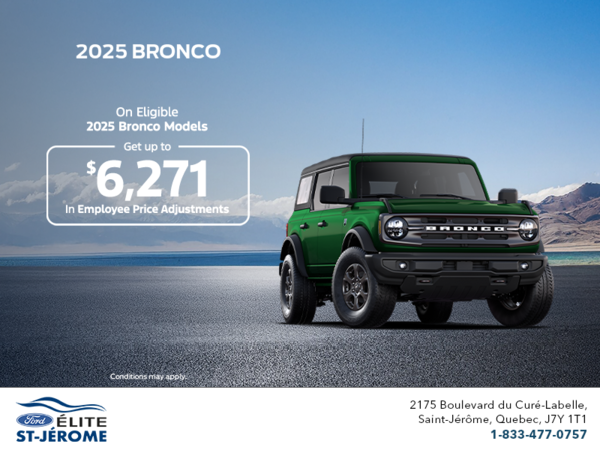 2025 Ford Bronco