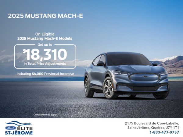 2025 Ford Mustang Mach-E
