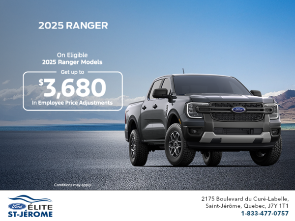2025 Ford Ranger
