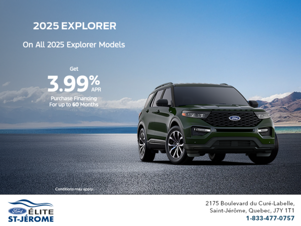 2025 Ford Explorer