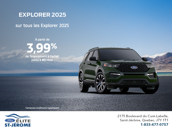 Ford Explorer 2025